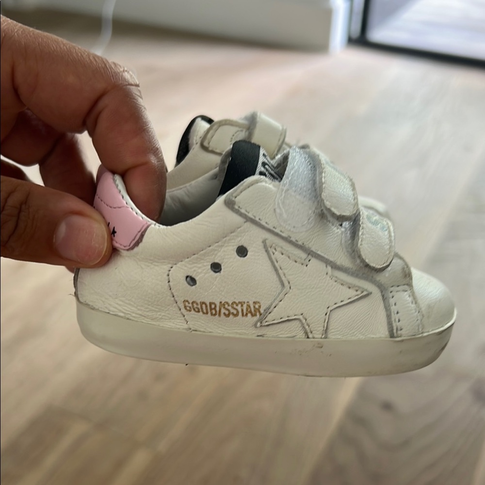 Golden Goose Kids White Sneakers